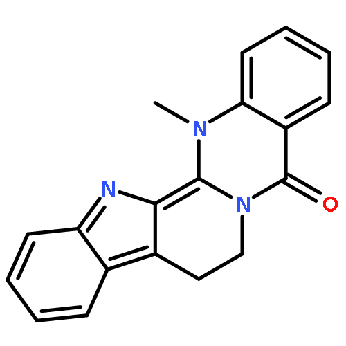 14-methyl-8,14-dihydro-7H-indolo[2',3':3,4]pyrido[2,1-b]quinazolin-5-one