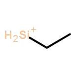 Silylium, ethyl-