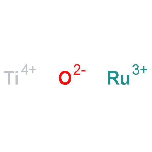 Ruthenium titanium oxide