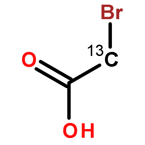 Acetic-2-13C acid,2-bromo- (9CI)