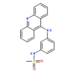 Methanesulfonamide,N-[3-(9-acridinylamino)phenyl]-