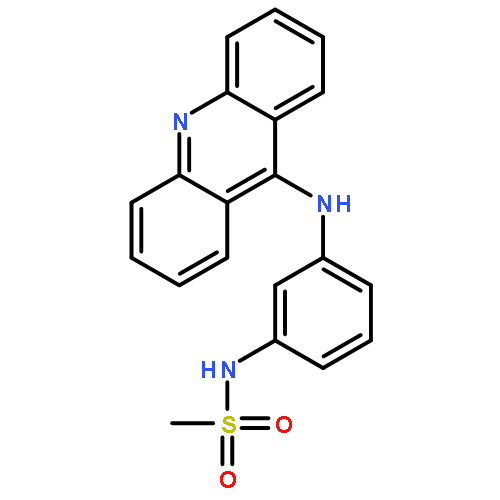 Methanesulfonamide,N-[3-(9-acridinylamino)phenyl]-