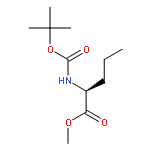 (S)-methyl 2-((tert-butoxycarbonyl)amino)pentanoate