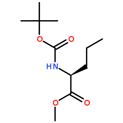 (S)-methyl 2-((tert-butoxycarbonyl)amino)pentanoate