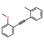 BENZENE, 1-METHOXY-2-[(2-METHYLPHENYL)ETHYNYL]-