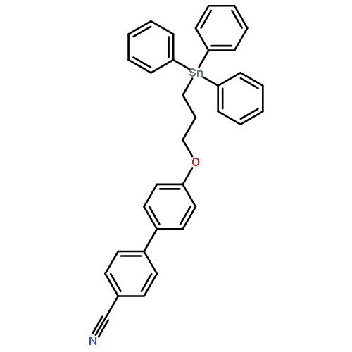 [1,1'-Biphenyl]-4-carbonitrile, 4'-[3-(triphenylstannyl)propoxy]-