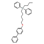 Stannane, [5-([1,1'-biphenyl]-4-yloxy)pentyl]butyldiphenyl-