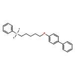 Stannane, [5-([1,1'-biphenyl]-4-yloxy)pentyl]diiodophenyl-