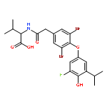 L-Valine,N-[[3,5-dibromo-4-[3-fluoro-4-hydroxy-5-(1-methylethyl)phenoxy]phenyl]acetyl]-