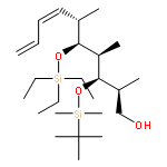 7,9-DECADIEN-1-OL, 3-[[(1,1-DIMETHYLETHYL)DIMETHYLSILYL]OXY]-2,4,6-TRIMETHYL-5-[(TRIETHYLSILYL)OXY]-, (2S,3R,4R,5S,6S,7Z)-