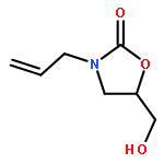 2-Oxazolidinone,5-(hydroxymethyl)-3-(2-propen-1-yl)-