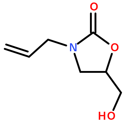 2-Oxazolidinone,5-(hydroxymethyl)-3-(2-propen-1-yl)-