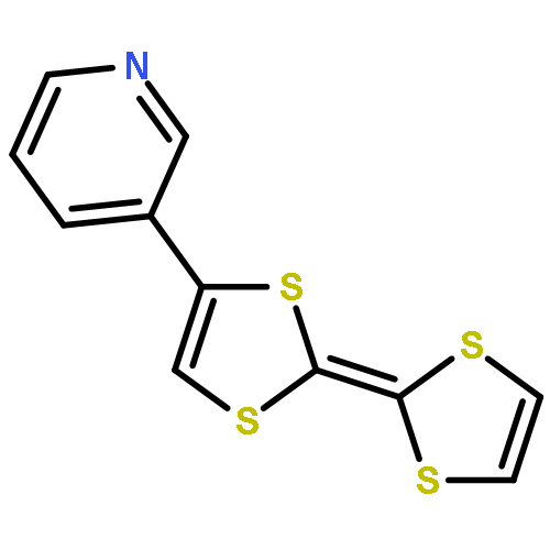 Pyridine, 3-[2-(1,3-dithiol-2-ylidene)-1,3-dithiol-4-yl]-