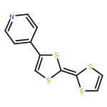 Pyridine, 4-[2-(1,3-dithiol-2-ylidene)-1,3-dithiol-4-yl]-