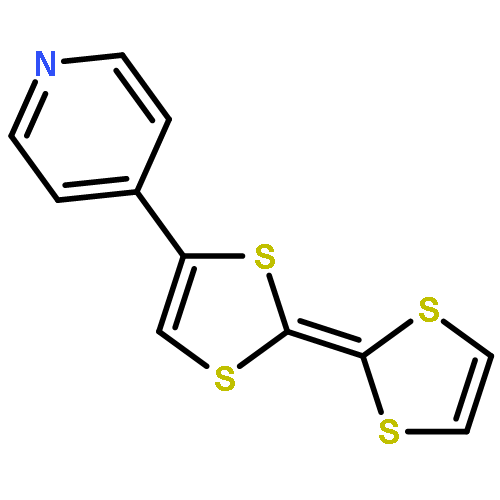 Pyridine, 4-[2-(1,3-dithiol-2-ylidene)-1,3-dithiol-4-yl]-