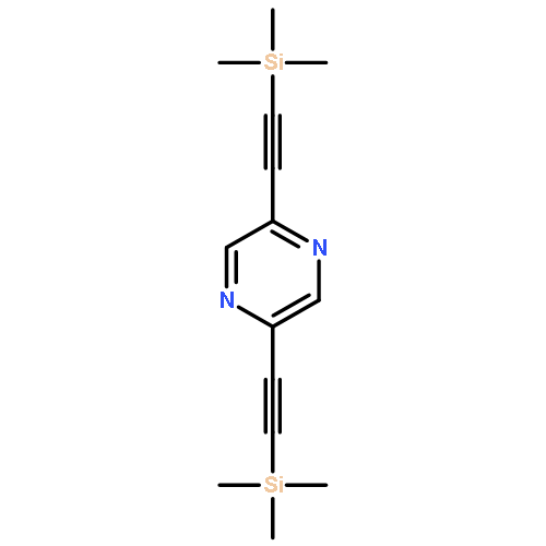 Pyrazine, 2,5-bis[(trimethylsilyl)ethynyl]-