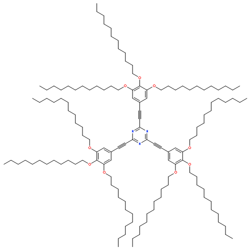 1,3,5-Triazine, 2,4,6-tris[[3,4,5-tris(dodecyloxy)phenyl]ethynyl]-