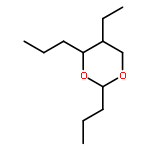 1,3-Dioxane,5-ethyl-2,4-dipropyl-