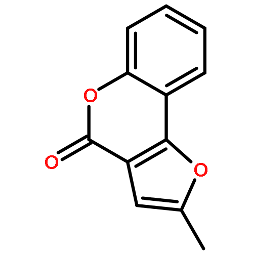 4H-Furo[3,2-c][1]benzopyran-4-one, 2-methyl-