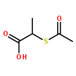 Propanoic acid, 2-(acetylthio)-