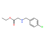 Glycine, N-[(4-chlorophenyl)methyl]-, ethyl ester