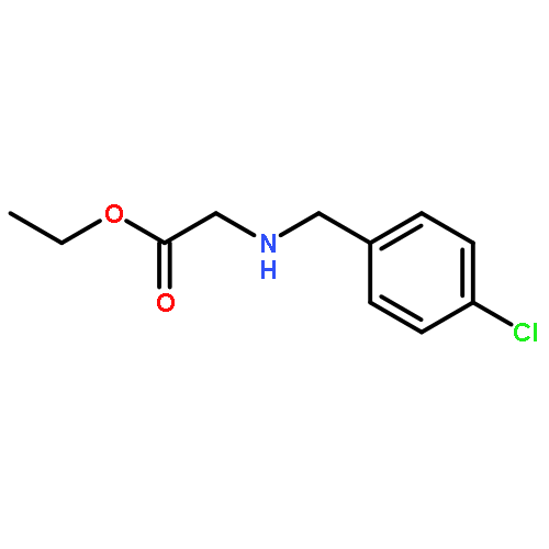 Glycine, N-[(4-chlorophenyl)methyl]-, ethyl ester