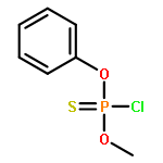 Phosphorochloridothioic acid, O-methyl O-phenyl ester