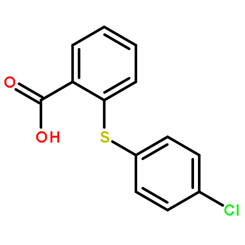 Benzoic acid,2-[(4-chlorophenyl)thio]-