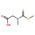 Glycine, N-methyl-N-[(methylthio)thioxomethyl]-