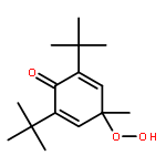 2,5-Cyclohexadien-1-one,2,6-bis(1,1-dimethylethyl)-4-hydroperoxy-4-methyl-