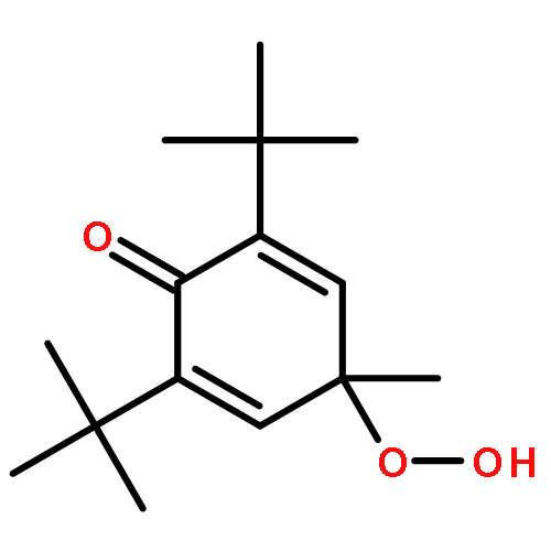 2,5-Cyclohexadien-1-one,2,6-bis(1,1-dimethylethyl)-4-hydroperoxy-4-methyl-