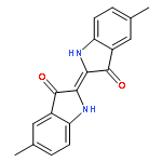 3H-Indol-3-one,2-(1,3-dihydro-5-methyl-3-oxo-2H-indol-2-ylidene)-1,2-dihydro-5-methyl-