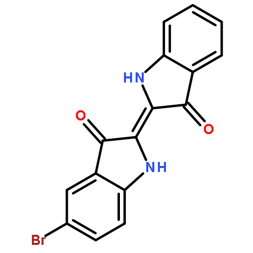 3H-Indol-3-one,5-bromo-2-(1,3-dihydro-3-oxo-2H-indol-2-ylidene)-1,2-dihydro-