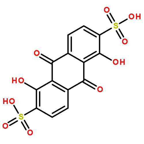 1,5-dihydroxy-9,10-dioxo-9,10-dihydroanthracene-2,6-disulfonic Acid