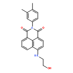 2-(3,4-dimethylphenyl)-6-[(2-hydroxyethyl)amino]-1H-benzo[de]isoquinoline-1,3(2H)-dione