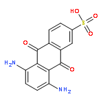 2-ANTHRACENESULFONIC ACID, 5,8-DIAMINO-9,10-DIHYDRO-9,10-DIOXO-