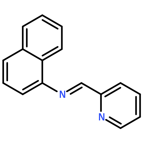 1-Naphthalenamine, N-(2-pyridinylmethylene)-