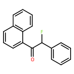 Ethanone, 2-fluoro-1-(1-naphthalenyl)-2-phenyl-