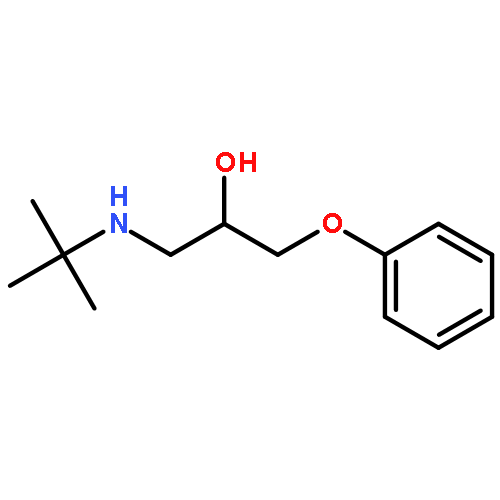 2-Propanol, 1-[(1,1-dimethylethyl)amino]-3-phenoxy-