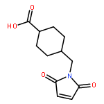 4-((2,5-Dioxo-2,5-dihydro-1H-pyrrol-1-yl)methyl)cyclohexanecarboxylic acid