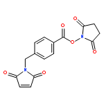 Benzoic acid,4-[(2,5-dihydro-2,5-dioxo-1H-pyrrol-1-yl)methyl]-, 2,5-dioxo-1-pyrrolidinylester