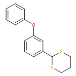 1,3-Dithiane, 2-(3-phenoxyphenyl)-