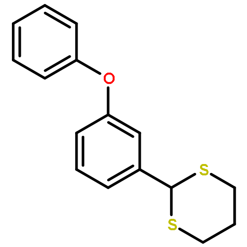 1,3-Dithiane, 2-(3-phenoxyphenyl)-