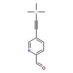 2-Pyridinecarboxaldehyde, 5-[(trimethylsilyl)ethynyl]-