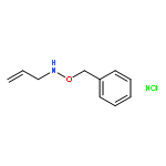 2-Propen-1-amine, N-(phenylmethoxy)-, hydrochloride