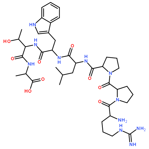 D-Alanine, D-arginyl-D-prolyl-D-prolyl-D-leucyl-D-tryptophyl-D-threonyl-