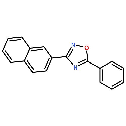 1,2,4-Oxadiazole, 3-(2-naphthalenyl)-5-phenyl-