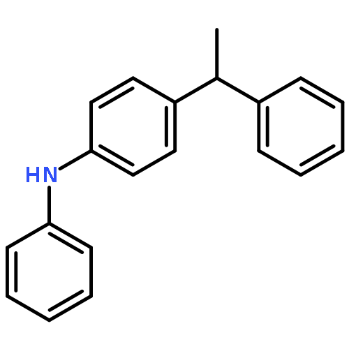 N-phenyl-4-(1-phenylethyl)aniline