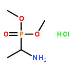 Phosphonic acid, (1-aminoethyl)-, dimethyl ester, hydrochloride