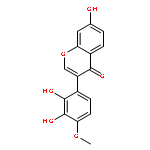 3-(2,3-dihydroxy-4-methoxyphenyl)-7-hydroxy-4H-chromen-4-one